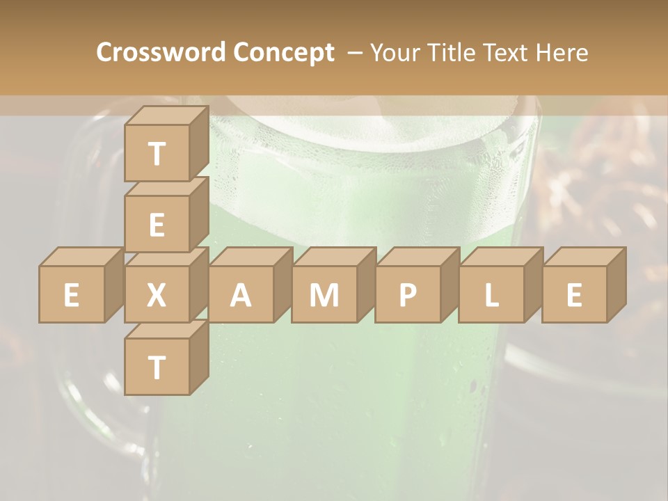 Caucasian Calm Coastal PowerPoint Template