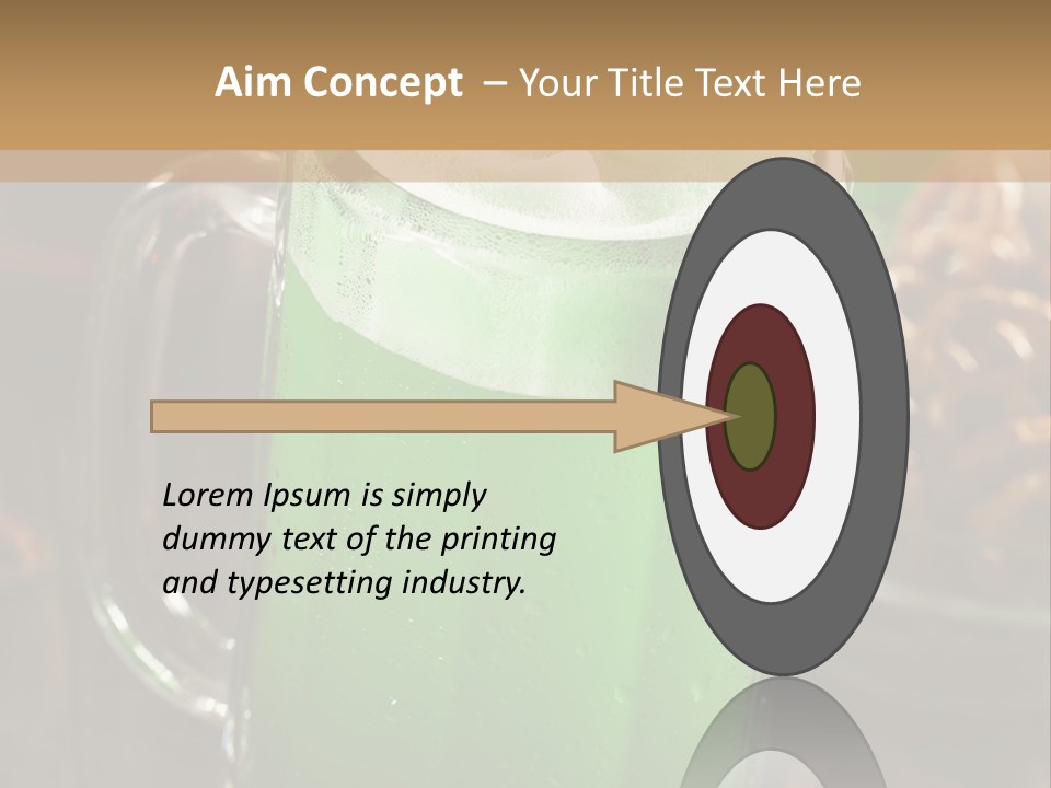 Caucasian Calm Coastal PowerPoint Template