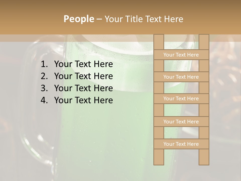 Caucasian Calm Coastal PowerPoint Template