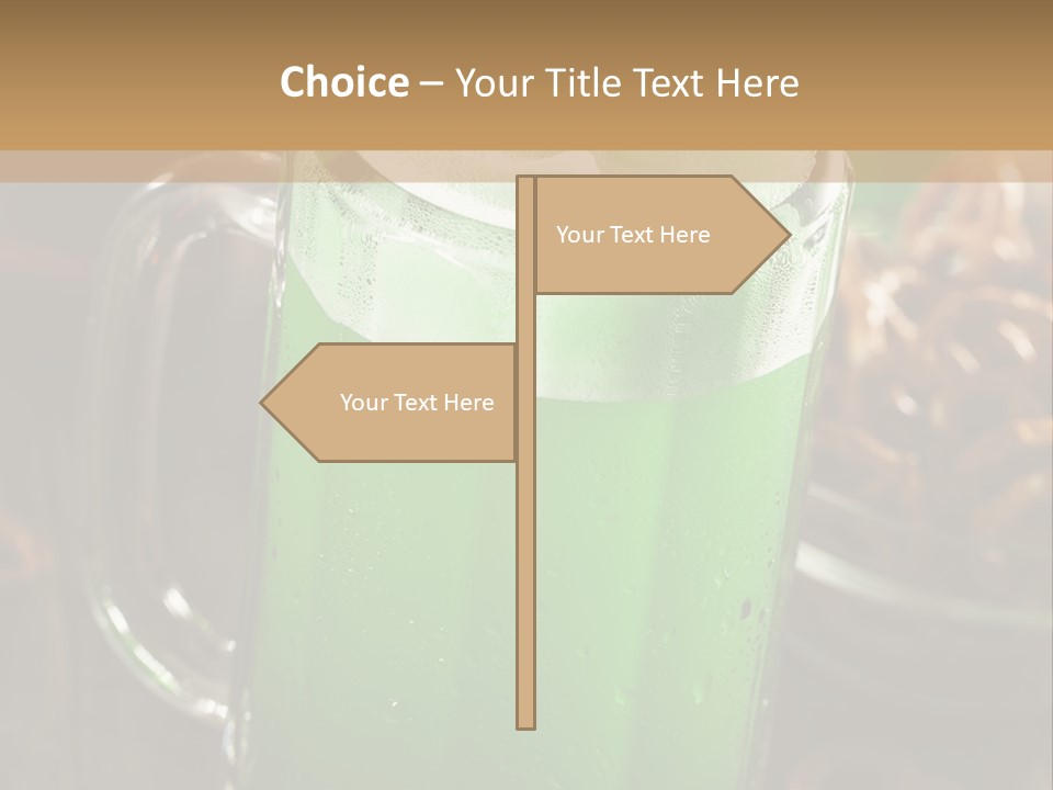 Caucasian Calm Coastal PowerPoint Template
