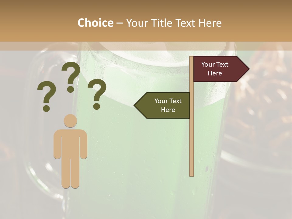 Caucasian Calm Coastal PowerPoint Template