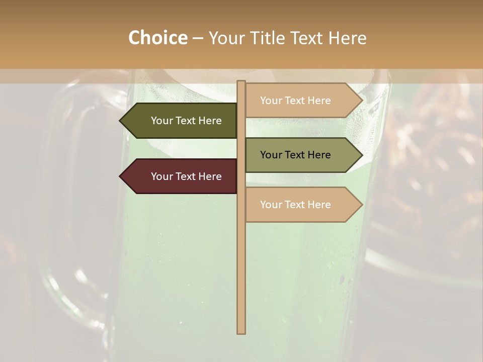 Caucasian Calm Coastal PowerPoint Template