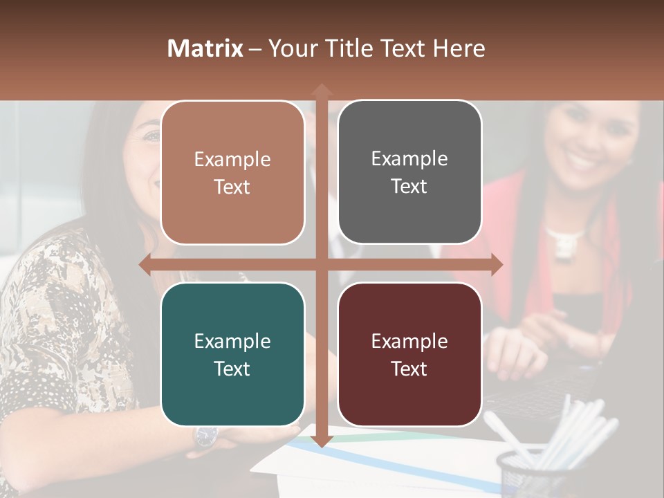 Peaceful Pensioner Standing PowerPoint Template