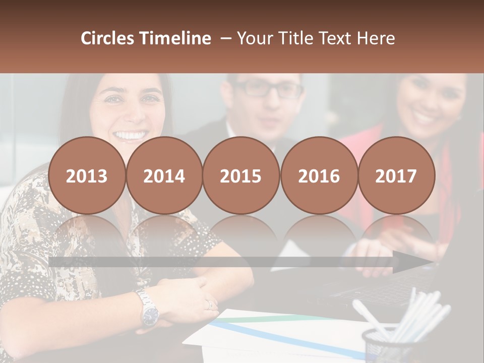 Peaceful Pensioner Standing PowerPoint Template