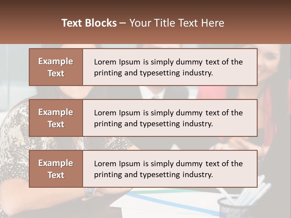 Peaceful Pensioner Standing PowerPoint Template