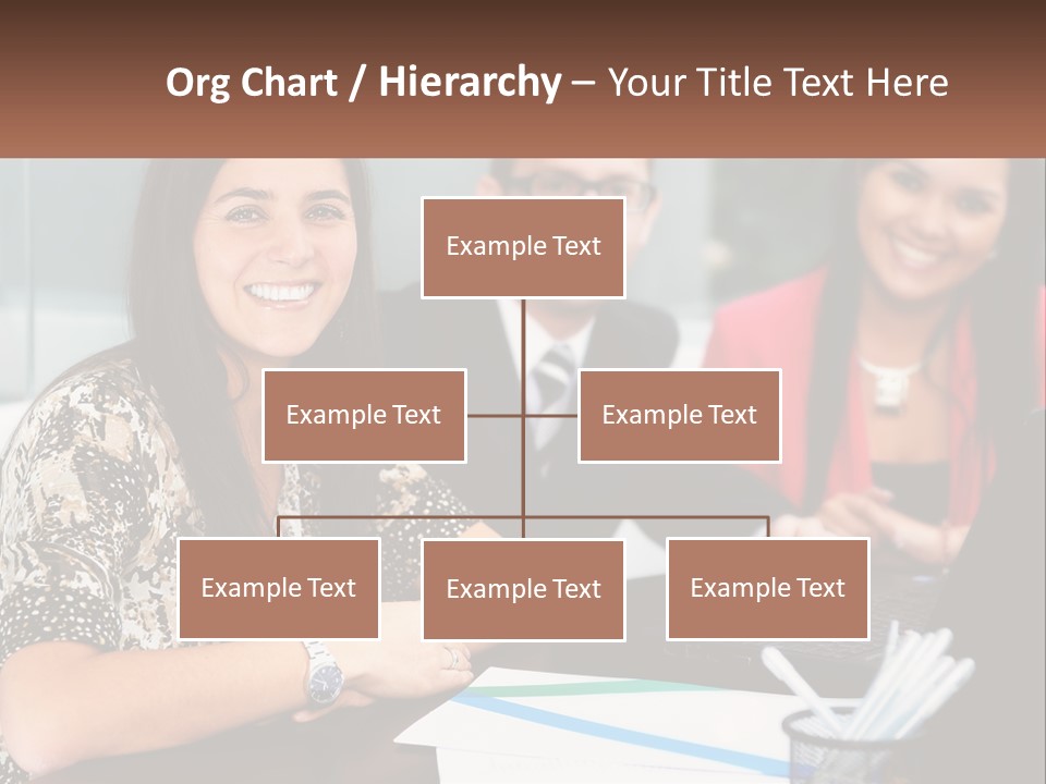 Peaceful Pensioner Standing PowerPoint Template
