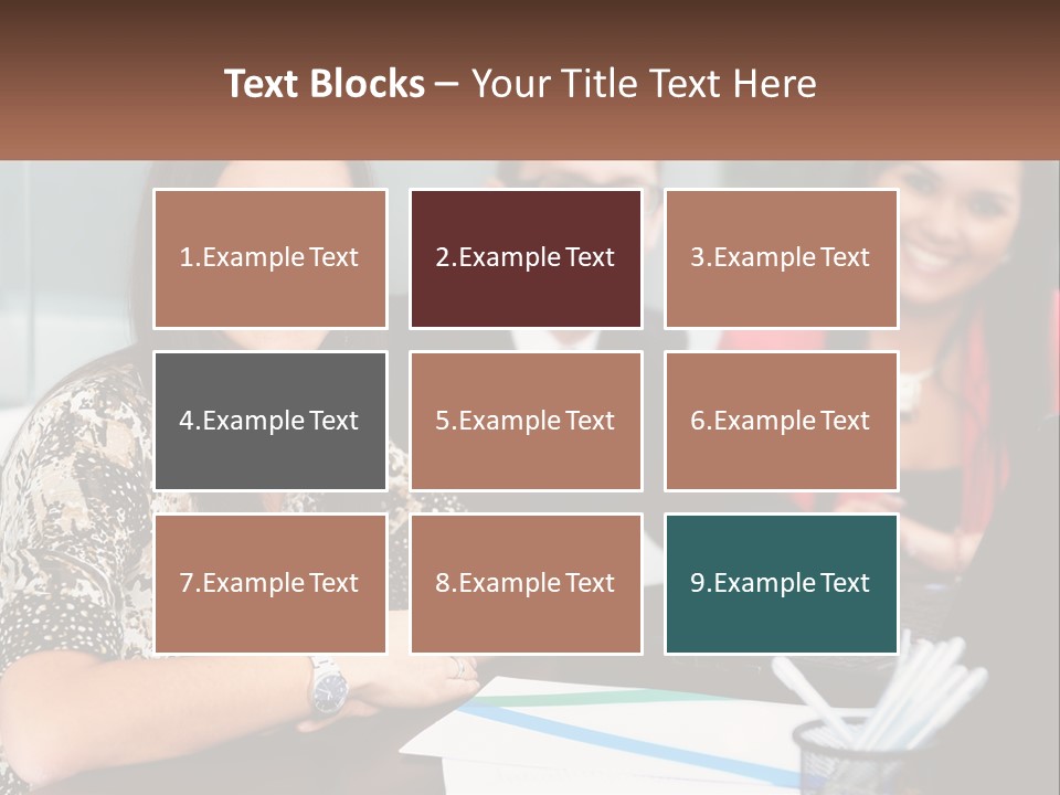 Peaceful Pensioner Standing PowerPoint Template