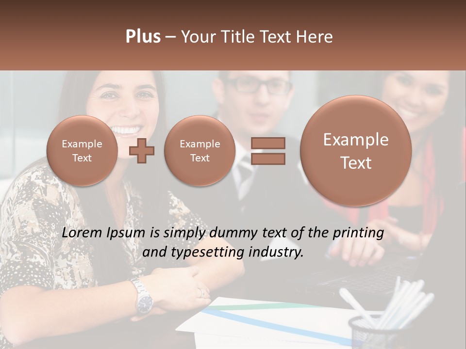 Peaceful Pensioner Standing PowerPoint Template
