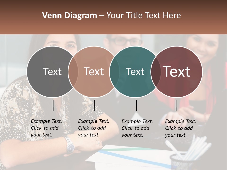Peaceful Pensioner Standing PowerPoint Template