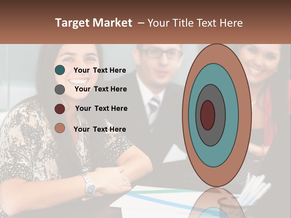 Peaceful Pensioner Standing PowerPoint Template