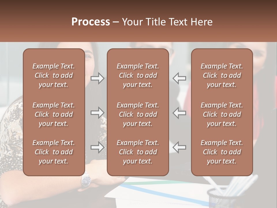 Peaceful Pensioner Standing PowerPoint Template