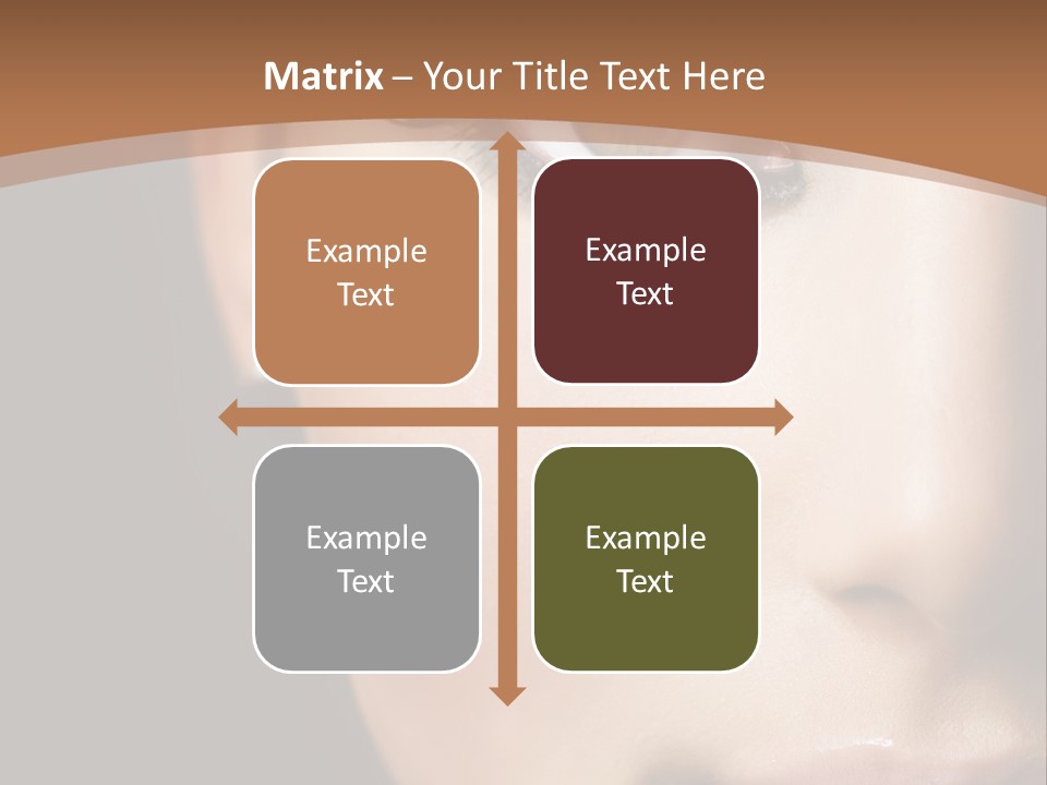 Family White Peaceful PowerPoint Template