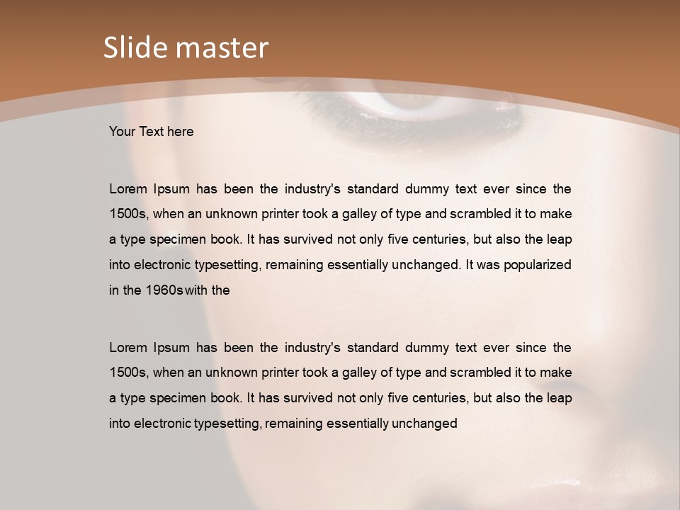 Family White Peaceful PowerPoint Template