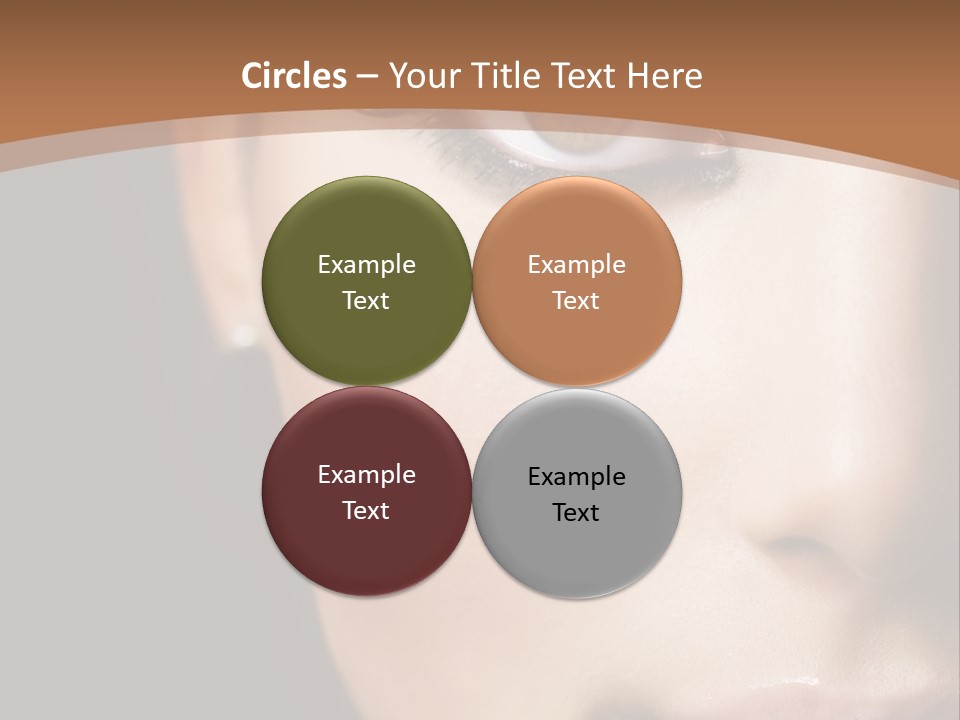 Family White Peaceful PowerPoint Template