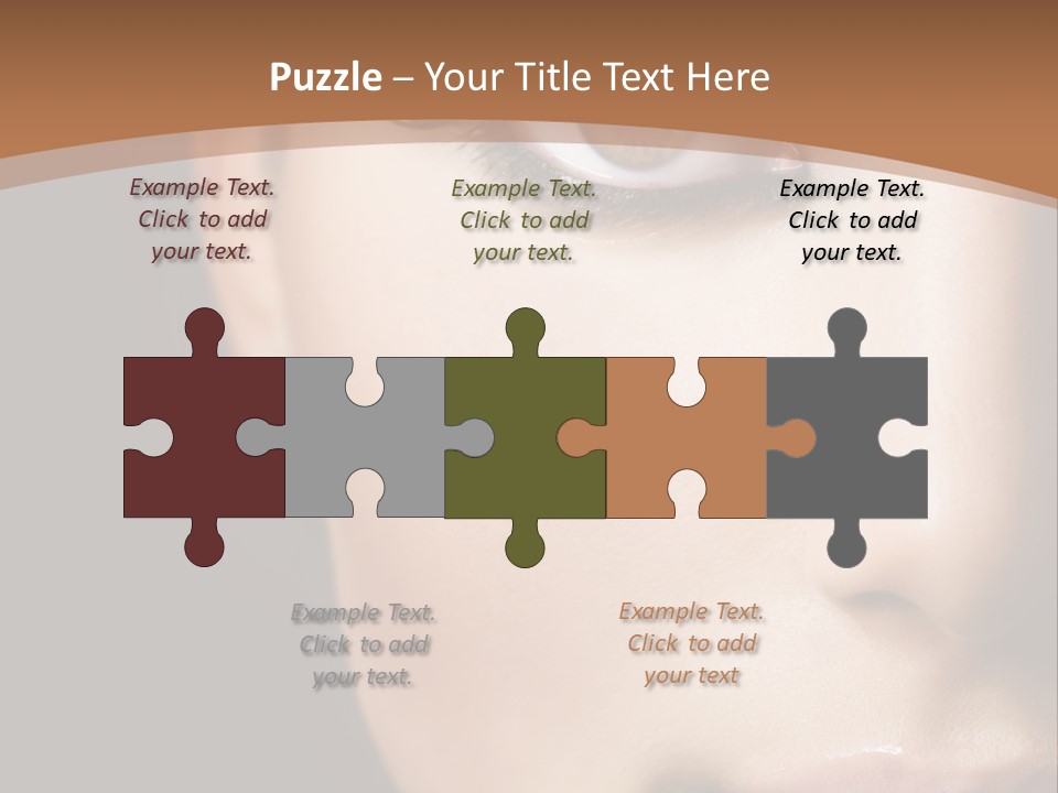 Family White Peaceful PowerPoint Template