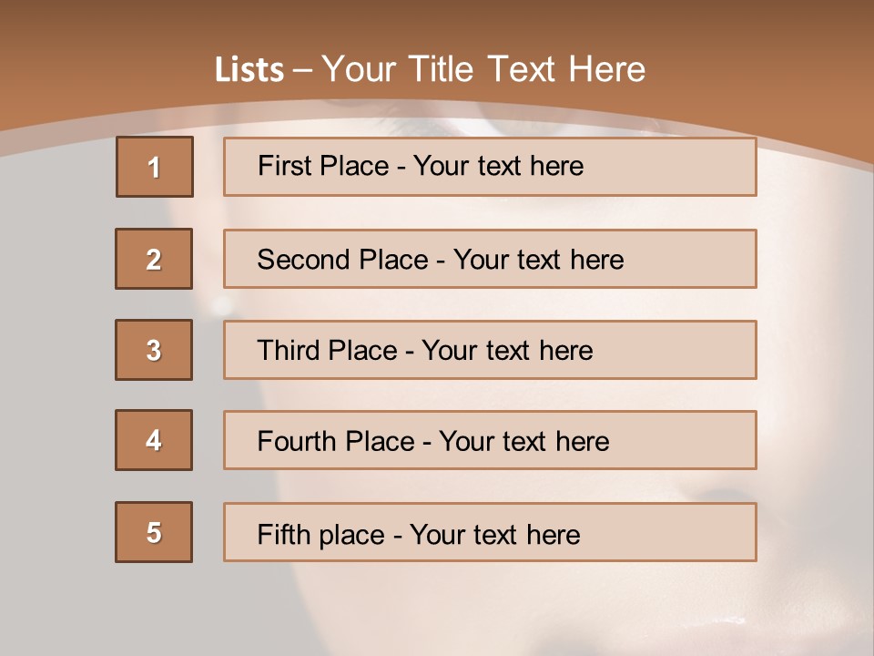 Family White Peaceful PowerPoint Template