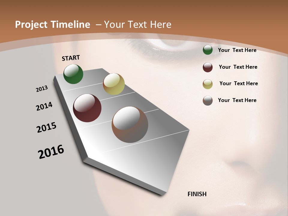 Family White Peaceful PowerPoint Template