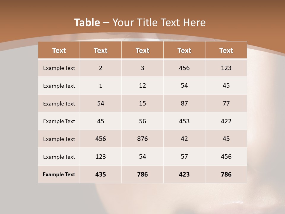 Family White Peaceful PowerPoint Template