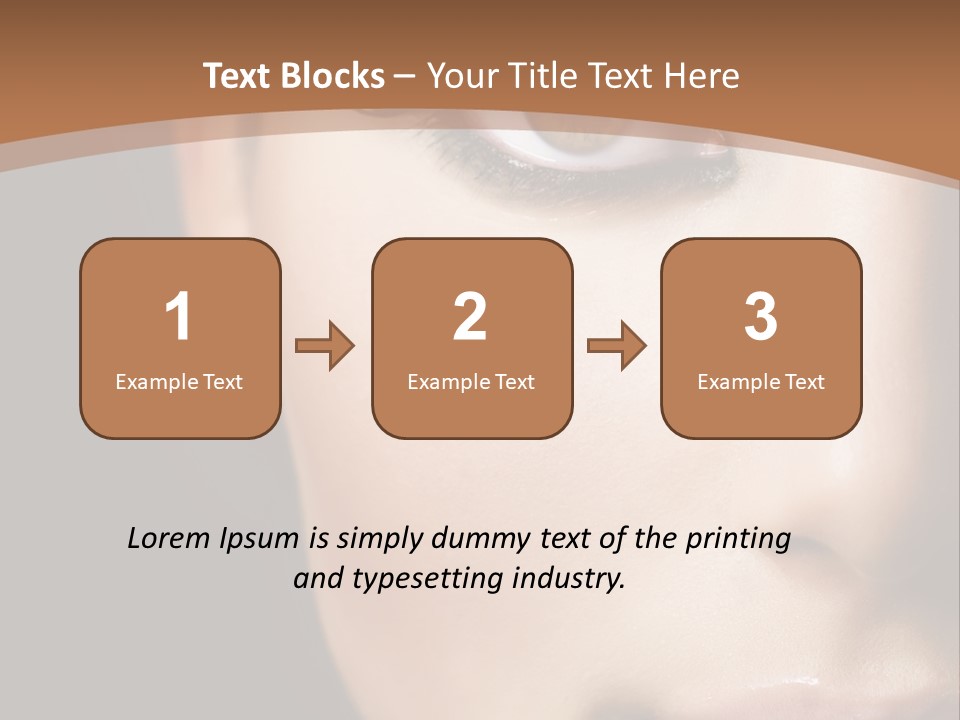 Family White Peaceful PowerPoint Template