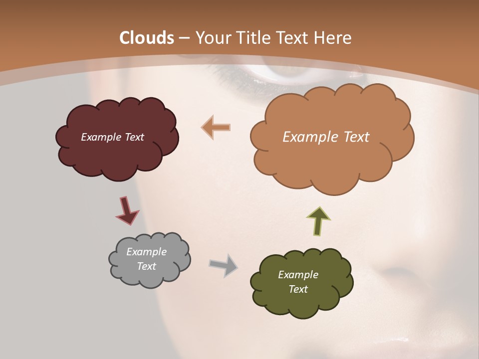 Family White Peaceful PowerPoint Template