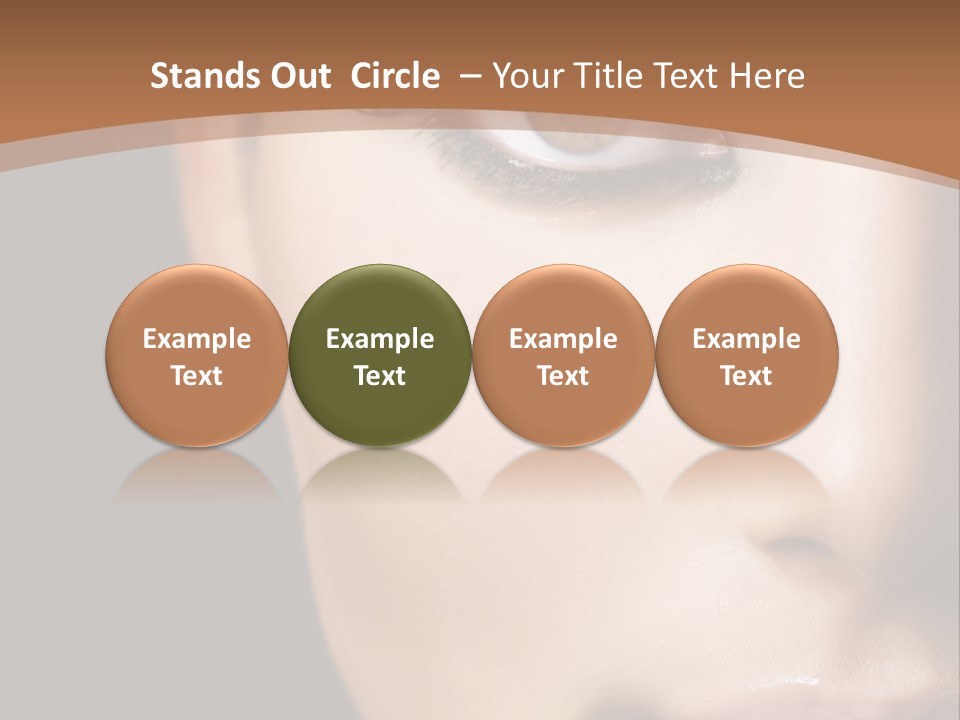 Family White Peaceful PowerPoint Template