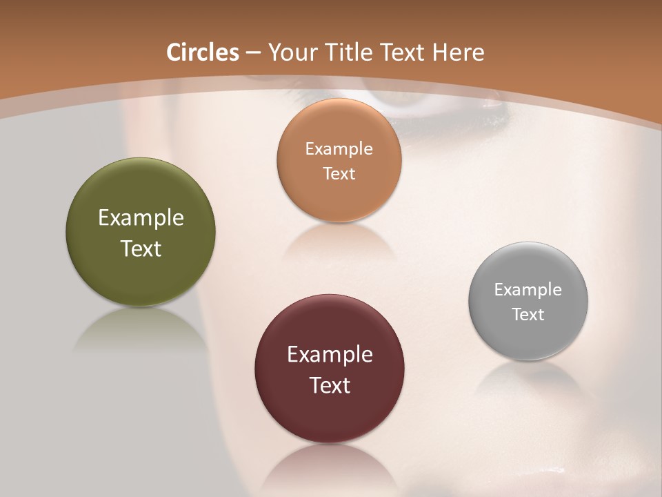 Family White Peaceful PowerPoint Template