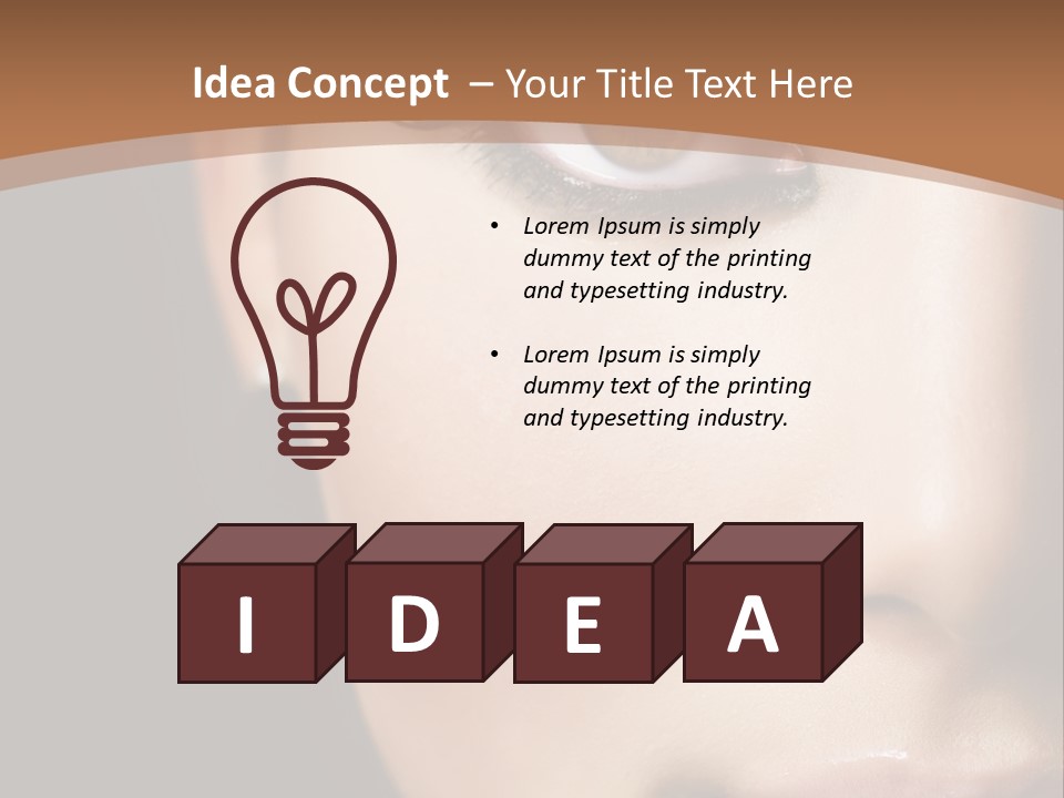 Family White Peaceful PowerPoint Template