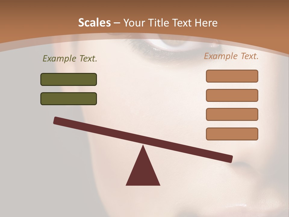 Family White Peaceful PowerPoint Template