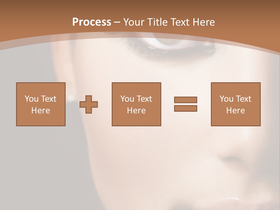 Family White Peaceful PowerPoint Template