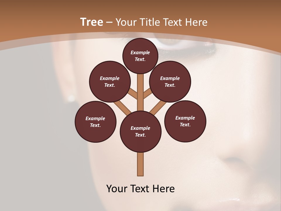 Family White Peaceful PowerPoint Template