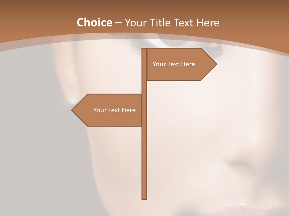 Family White Peaceful PowerPoint Template