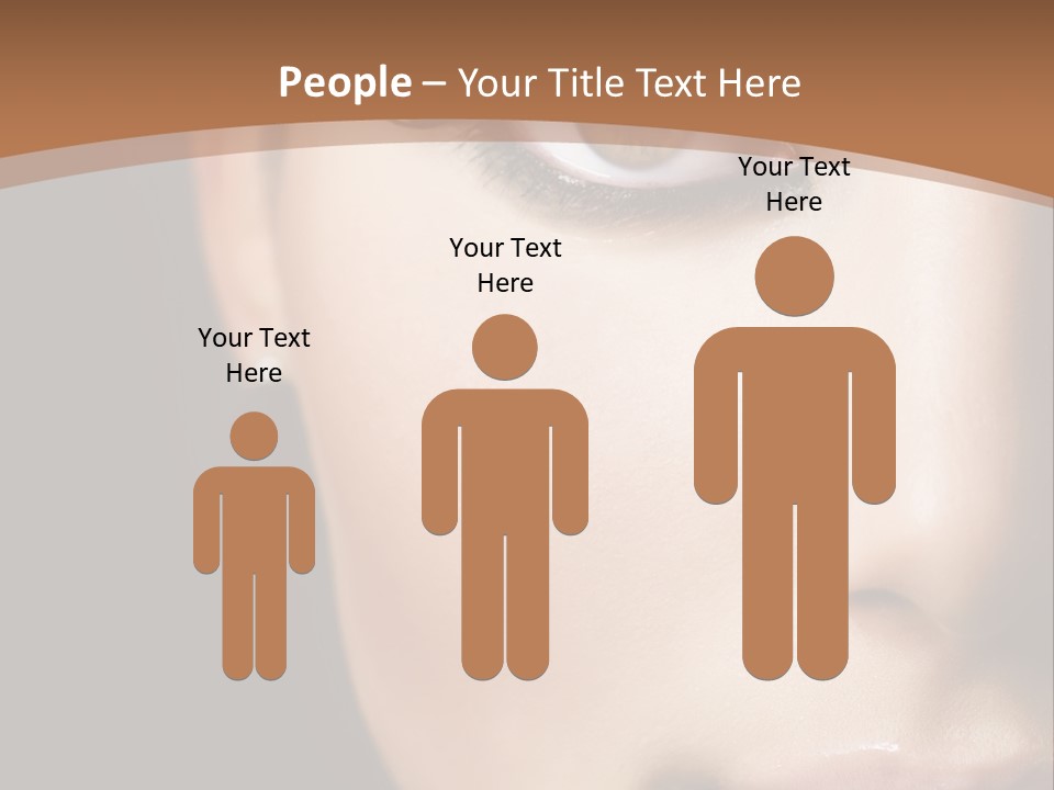 Family White Peaceful PowerPoint Template