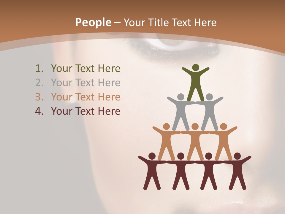 Family White Peaceful PowerPoint Template