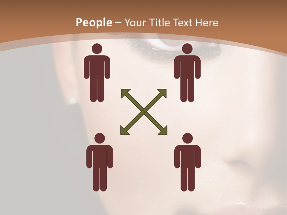 Family White Peaceful PowerPoint Template