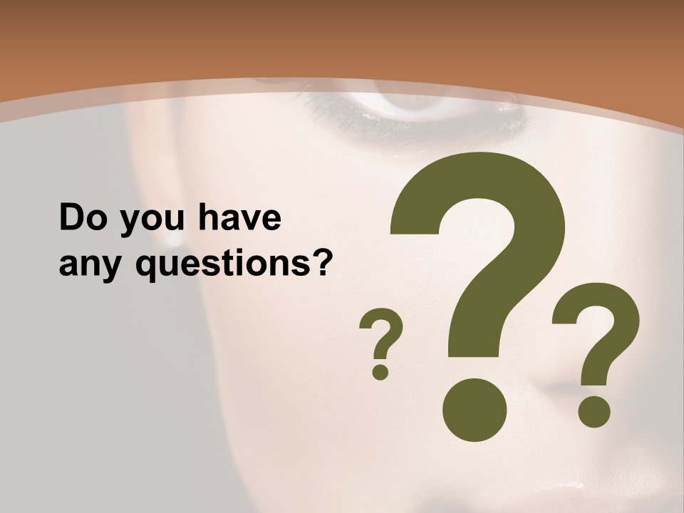 Family White Peaceful PowerPoint Template