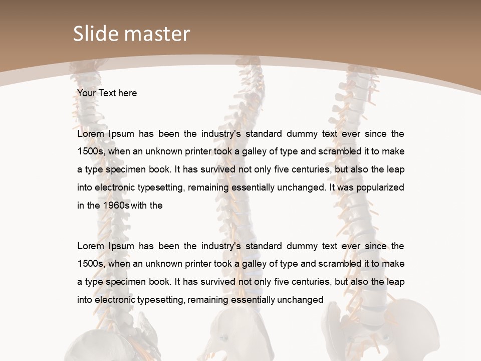 Mother Wellness Portrait PowerPoint Template