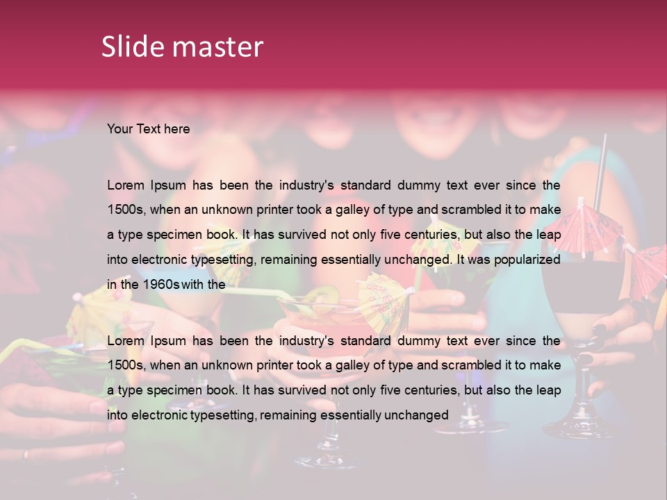 Retired Portrait Wellness PowerPoint Template