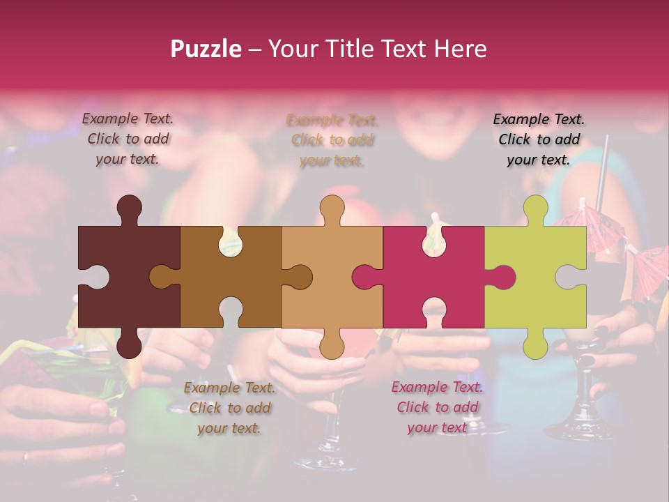 Retired Portrait Wellness PowerPoint Template