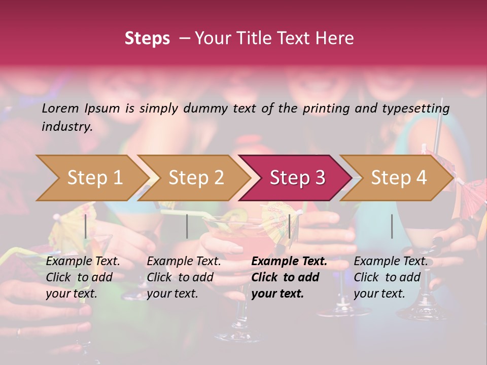 Retired Portrait Wellness PowerPoint Template