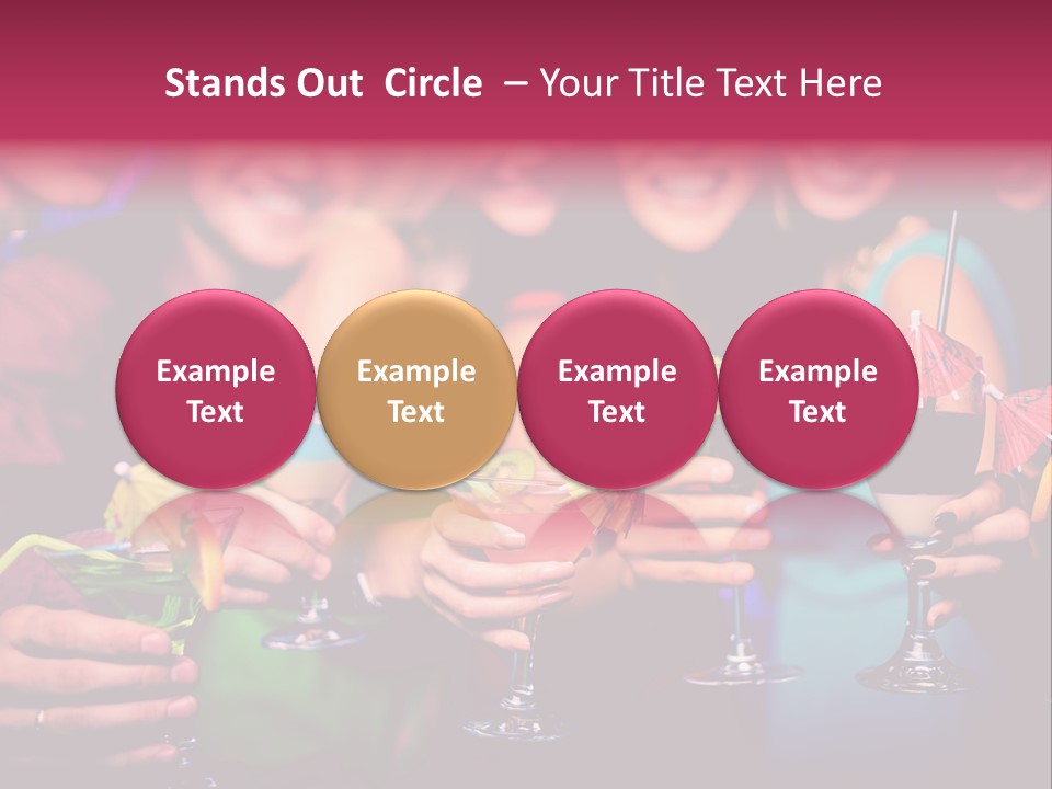 Retired Portrait Wellness PowerPoint Template