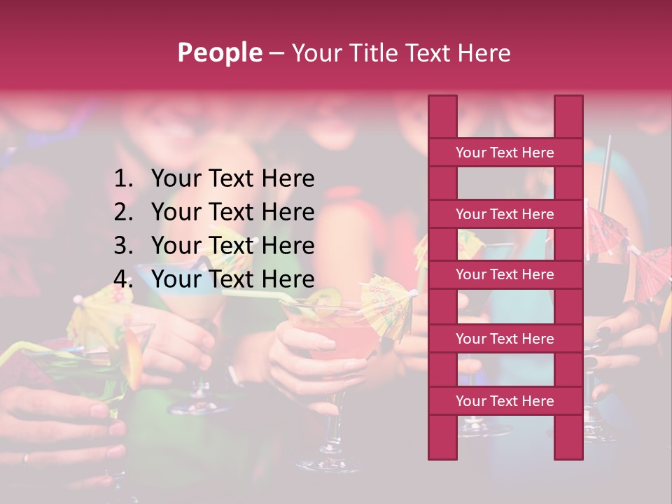 Retired Portrait Wellness PowerPoint Template