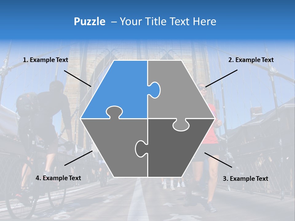 Caucasian Older Lifestyle PowerPoint Template