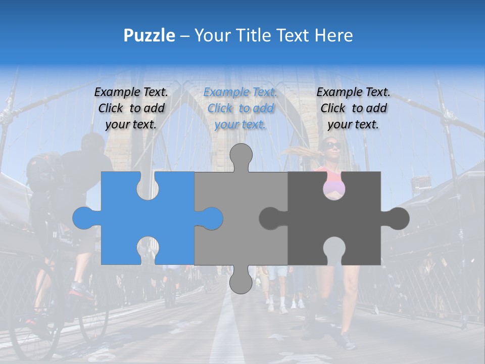 Caucasian Older Lifestyle PowerPoint Template