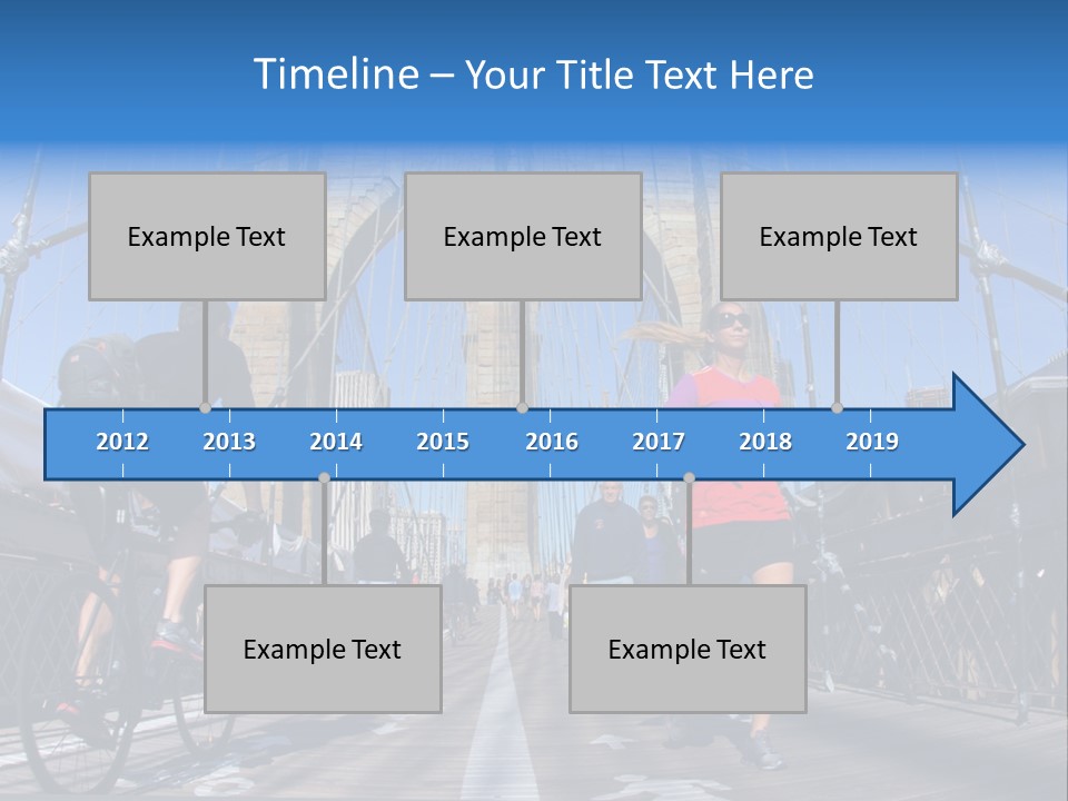 Caucasian Older Lifestyle PowerPoint Template
