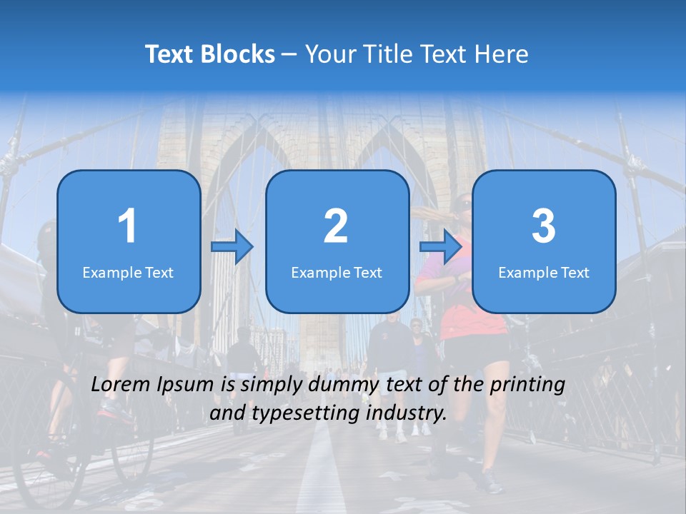 Caucasian Older Lifestyle PowerPoint Template