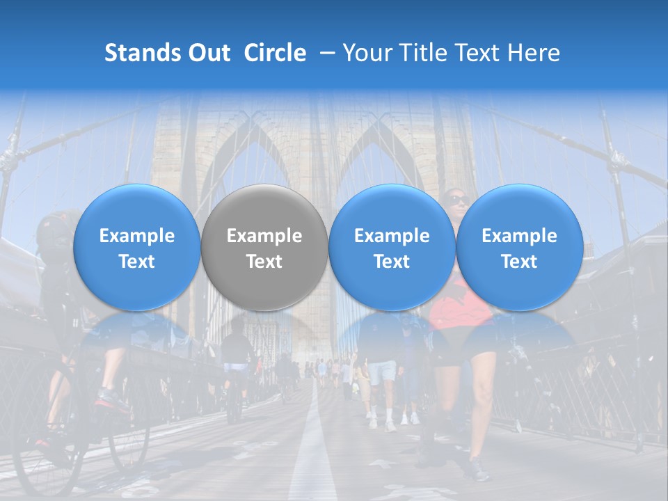 Caucasian Older Lifestyle PowerPoint Template