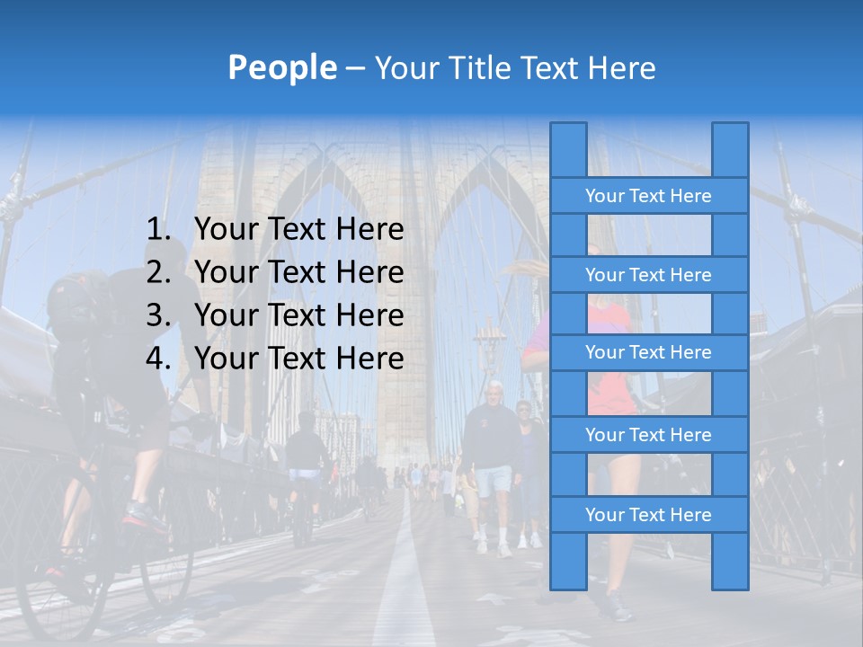 Caucasian Older Lifestyle PowerPoint Template