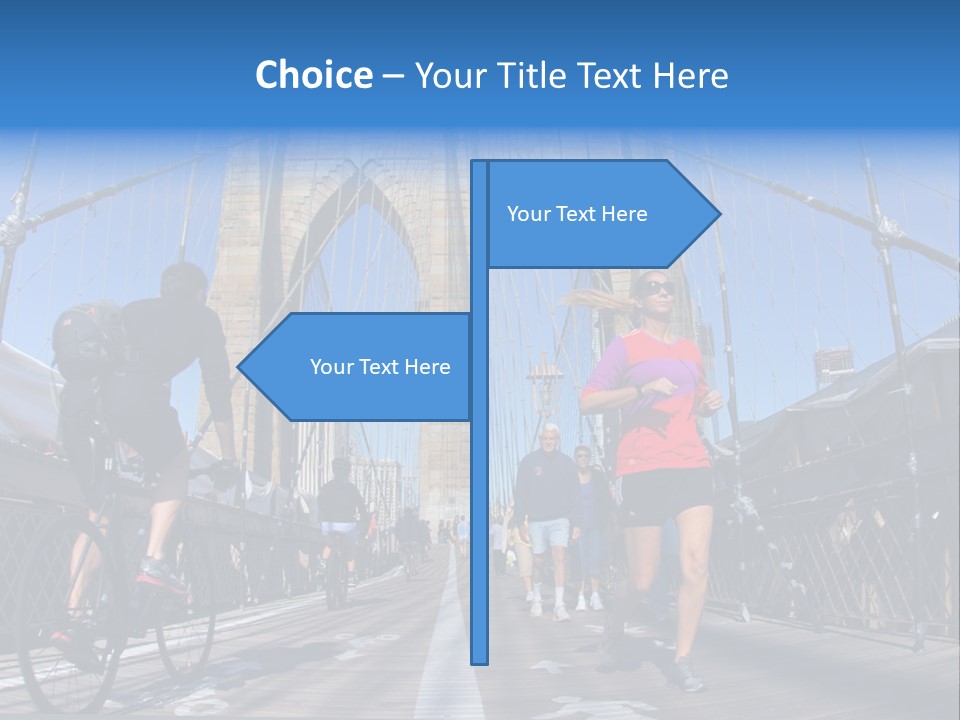 Caucasian Older Lifestyle PowerPoint Template