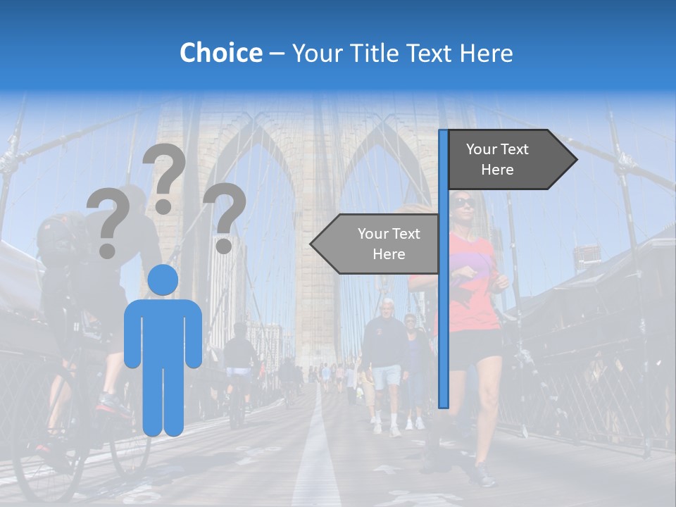 Caucasian Older Lifestyle PowerPoint Template