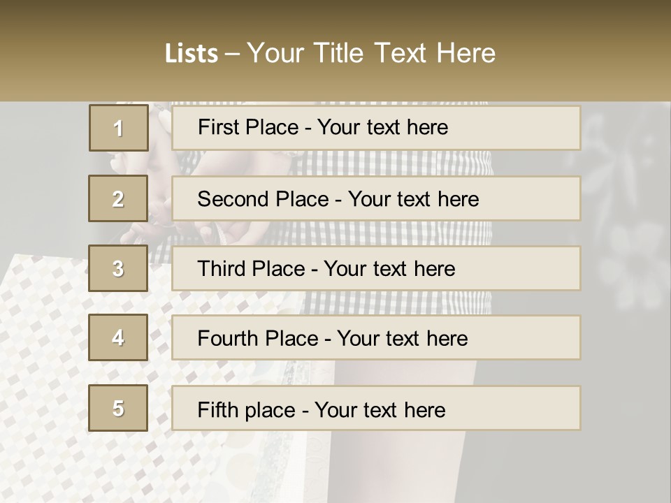 Elderly Life Wellness PowerPoint Template